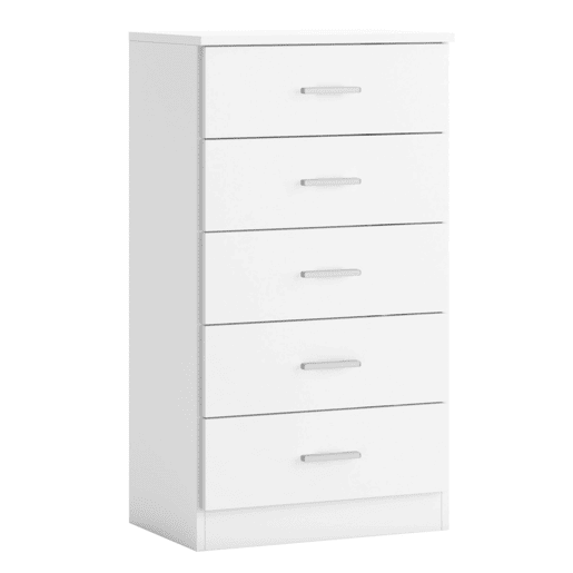 Pacote de móveis para quarto de casal em branco fosco Quarto moderno