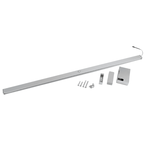 Barra suspensa para armário Castor Gray com luz LED e sensor de movimento, metal-plástico, 55,8 cm