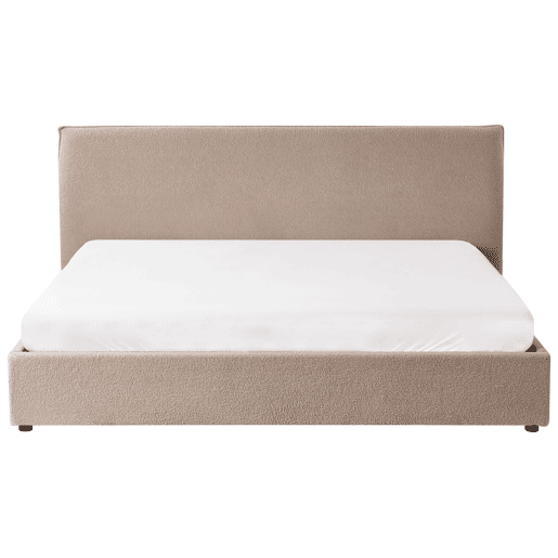 Beliani Cama baú Bouclé LAVAUR Beliani Cama baú Bouclé LAVAUR