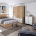 Cómoda Lúmina Dormitorio Nórdica 4 Cajones Cómoda Lúmina Dormitorio Nórdica 4 Cajones Blanco/ Madera