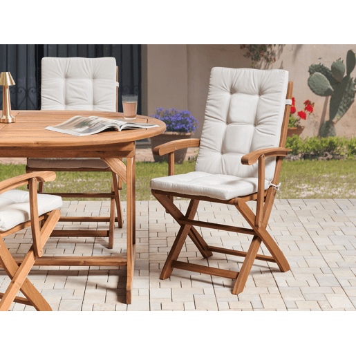 Beliani Almofada de assento para exterior MAUI PREMIUM