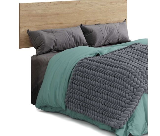 Pack habitación matrimonio clim estilo industrial (cabecero+ 2 mesitas+armario + cómoda)