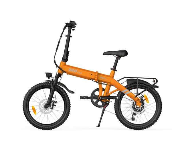 Bicicleta eléctrica pvy z20 pro evo - motor 250w batería 36v14.5ah neumáticos de 20 pulgadas frenos de disco mecánicos - naranja