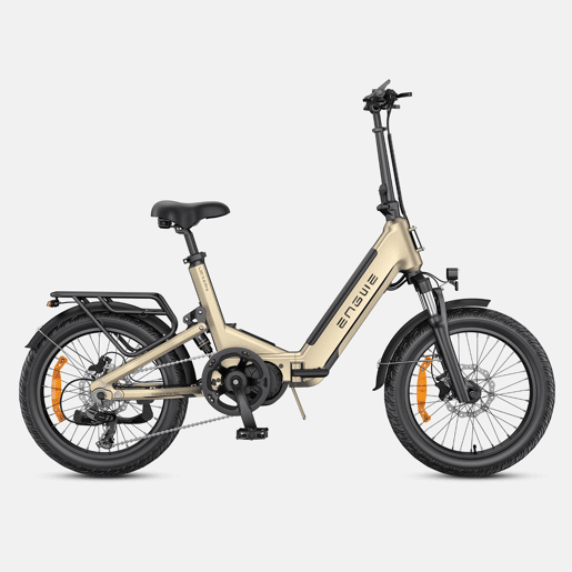 Bicicleta Elétrica ENGWE L20 3.0 PRO - Motor 250W Bateria 48V15AH Pneus De 20 Polegadas Travões A Disco Hidráulicos Certificação TUV - Ouro Bicicleta Elétrica ENGWE L20 3.0 PRO - Motor 250W Bateria 48V15AH Pneus De 20 Polegadas Travões A Disco Hidráulicos Certificação TUV - Ouro