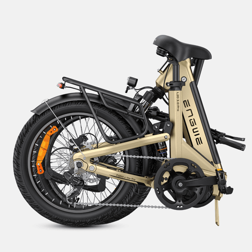 Bicicleta Elétrica ENGWE L20 3.0 PRO - Motor 250W Bateria 48V15AH Pneus De 20 Polegadas Travões A Disco Hidráulicos Certificação TUV - Ouro Bicicleta Elétrica ENGWE L20 3.0 PRO - Motor 250W Bateria 48V15AH Pneus De 20 Polegadas Travões A Disco Hidráulicos Certificação TUV - Ouro