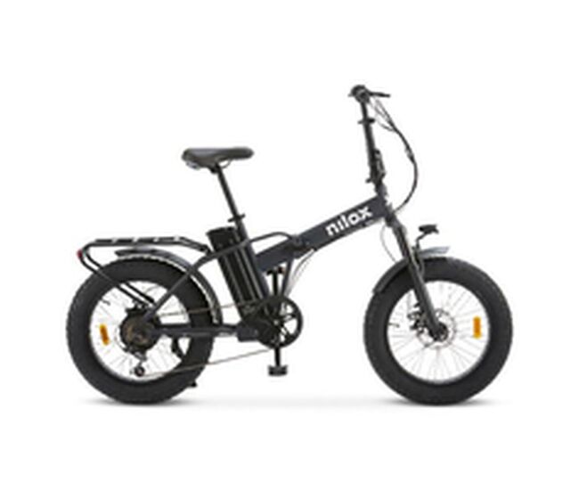 Bicicleta eléctrica nilox x8 pro 20x4p negro 250 w 20"