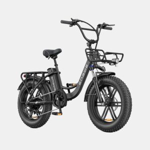 Bicicleta Elétrica ENGWE L20 Boost - Motor 250W Bateria 48V13AH Pneus De 20 Polegadas Travões De Disco Mecânicos - Preto