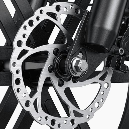Bicicleta Elétrica ENGWE L20 Boost - Motor 250W Bateria 48V13AH Pneus De 20 Polegadas Travões De Disco Mecânicos - Preto