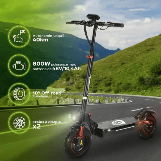 Trotineta Elétrica Urbanglide ECROSS PRO LITE 2 Preto 25 kmh
