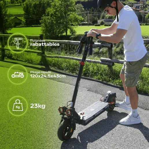 Trotineta Elétrica Urbanglide ECROSS PRO 2 Preto 25 kmh 800 W