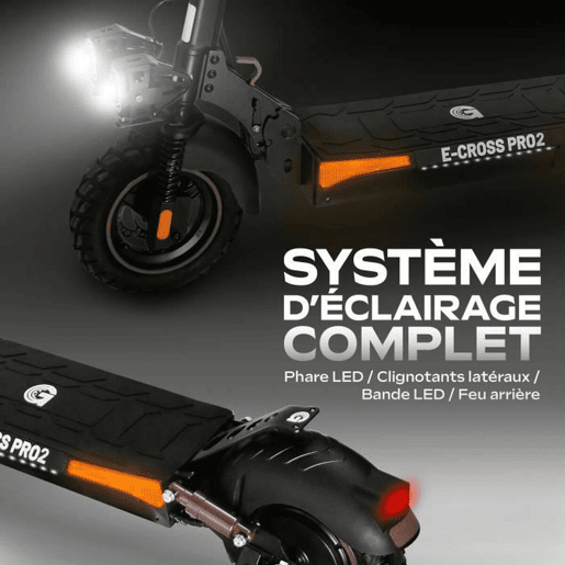 Trotineta Elétrica Urbanglide ECROSS PRO 2 Preto 25 kmh 800 W