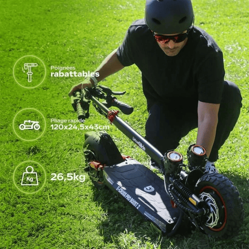 Trotineta Elétrica Urbanglide ECROSS PRO BOOST 2 Preto 25 kmh 800 W