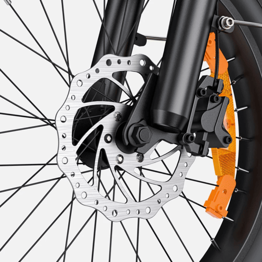 Bicicleta Elétrica ENGWE L20 3.0 BOOST - Motor 250W Bateria 48V13.5Ah Pneus De 20 Polegadas Travões A Disco Hidráulicos Certificação TUV - Preta