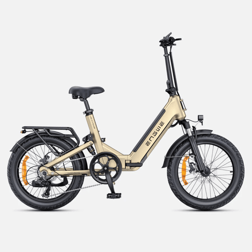 Bicicleta Elétrica ENGWE L20 3.0 BOOST - Motor 250W Bateria 48V13.5Ah Pneus De 20 Polegadas Travões A Disco Hidráulicos Certificação TUV - Ouro