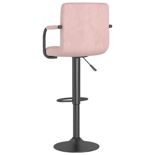vidaXL Bancos de bar 2 pcs veludo rosa vidaXL Bancos de bar 2 pcs veludo rosa