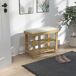 Banco Zapatero Bambú HOMCOM, hogar - muebles de recibidor Banco Zapatero Bambú HOMCOM, hogar - muebles de recibidor Crudo