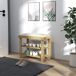 Banco Zapatero Bambú HOMCOM, hogar - muebles de recibidor Banco Zapatero Bambú HOMCOM, hogar - muebles de recibidor Crudo