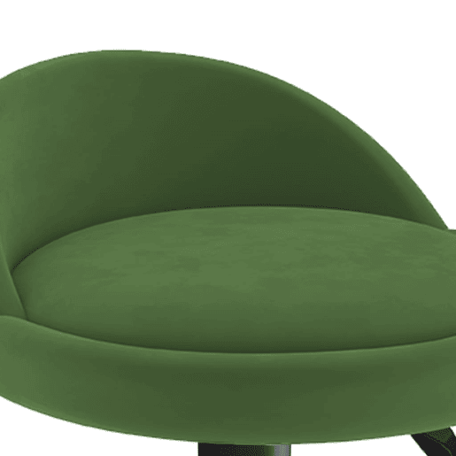 vidaXL Banco de bar veludo verde-escuro vidaXL Banco de bar veludo verde-escuro