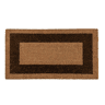 Arquiservi - Capacho de coco antiderrapante com borda Marrom 80 x 140 cm