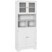 Alacena de Cocina Melamina de Madera HOMCOM, hogar - cocina Alacena de Cocina Melamina de Madera HOMCOM, hogar - cocina Blanco