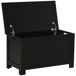 Baúl de Almacenaje MDF HOMCOM, hogar - muebles de dormitorio Baúl de Almacenaje MDF HOMCOM, hogar - muebles de dormitorio Negro