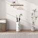 Paragüero Acero Galvanizado HOMCOM, hogar - decoración Paragüero Acero Galvanizado HOMCOM, hogar - decoración Blanco