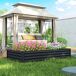 Jardinera Elevada Acero Galvanizado Outsunny Jardinera Elevada Acero Galvanizado Outsunny Gris