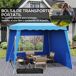 Carpa Plegable Tela Oxford, Acero Outsunny Carpa Plegable Tela Oxford, Acero Outsunny Azul