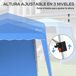 Carpa Plegable Tela Oxford, Acero Outsunny Carpa Plegable Tela Oxford, Acero Outsunny Azul