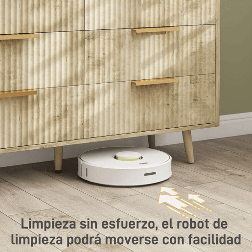 HOMCOM Cómoda com 6 Gavetas para Dormitório Cómoda com Frentes das Gavetas Estriadas e Pés de Madeira Cómoda para Sala ou Corredor 120x40x76 cm Madeira