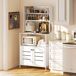 Estantería de Cocina HOMCOM, hogar - cocina Estantería de Cocina HOMCOM, hogar - cocina Blanco