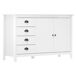 Aparador Cómoda Cómoda Mueble Almacenamiento Aparador Cómoda Cómoda Mueble Almacenamiento Blanco