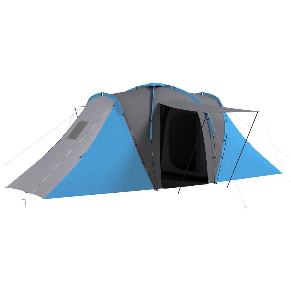 Tienda de Campaña Poliéster Outsunny, deportes y ocio - camping