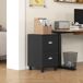 Cajonera de Oficina MDF HOMCOM, oficina - muebles de oficina Cajonera de Oficina MDF HOMCOM, oficina - muebles de oficina Negro
