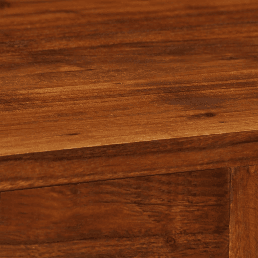 Aparador aparador console armário unidade de armazenamento 115 cm madeira de acácia maciça 4402175