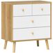 Cómoda para Dormitorio HOMCOM, hogar - muebles de dormitorio Cómoda para Dormitorio HOMCOM, hogar - muebles de dormitorio Marrón