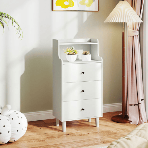 HOMCOM Cómoda com 3 Gavetas Cómoda de Quarto Estreita com Prateleiras Abertas Anti-Tombo Gaveteiro Alto para Sala de Estar Corredor 47x29x95 cm Branco Acinzentado HOMCOM Cómoda com 3 Gavetas Cómoda de Quarto Estreita com Prateleiras Abertas Anti-Tombo Gaveteiro Alto para Sala de Estar Corredor 47x29x95 cm Branco Acinzentado