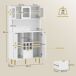Alacena de Cocina MDF HOMCOM, hogar - cocina Alacena de Cocina MDF HOMCOM, hogar - cocina Blanco