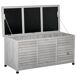 Baúl de Almacenaje Madera de Abeto Outsunny Baúl de Almacenaje Madera de Abeto Outsunny Gris