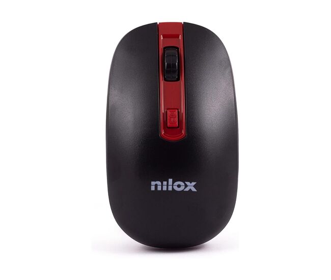 Ratón inalámbrico nilox nxmowi2002 1000 dpi negro
