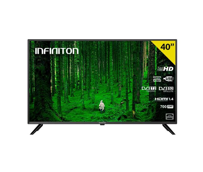 Televisor infiniton intv-40p620 40'' full hd led f negro