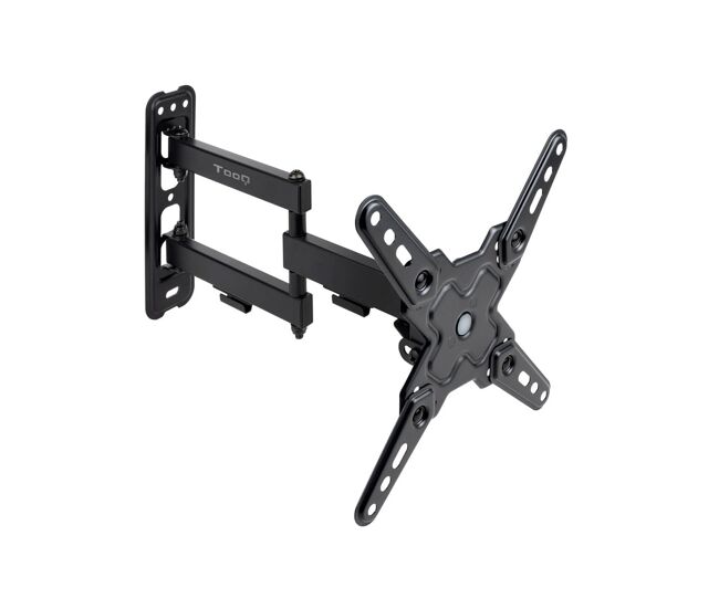 Soporte de tv tooq lp1345tn-b 13"-43" inclinable y pivotable negro