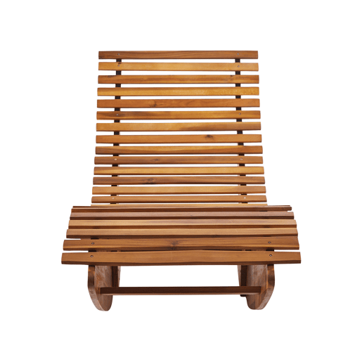 Beliani Cadeira loungerelax BRESCIA PREMIUM