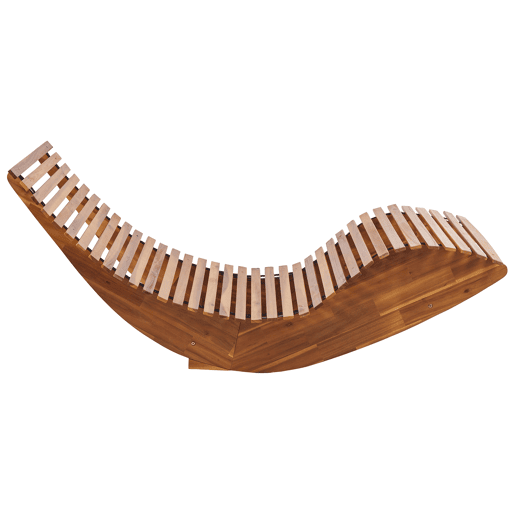 Beliani Cadeira loungerelax BRESCIA PREMIUM