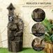 Fuente de Agua Resina Outsunny Fuente de Agua Resina Outsunny Multicolor