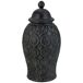 Jarron de ceramica Jarron de ceramica Negro