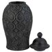 Jarron de ceramica Jarron de ceramica Negro