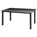 Juego muebles jardín 5 pzas con cojines ratán sintético Juego muebles jardín 5 pzas con cojines ratán sintético Negro
