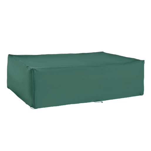 Outsunny Capa de Proteção para Móveis de Jardim 222x155x67 cm Capa Protetora para Mesa Exterior Impermeável Anti-UV e Anti Poeira para Varanda Pátio Verde Escuro