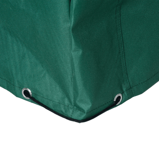 Outsunny Capa de Proteção para Móveis de Jardim 222x155x67 cm Capa Protetora para Mesa Exterior Impermeável Anti-UV e Anti Poeira para Varanda Pátio Verde Escuro